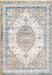 Persian Medallion Area Rug 160x230 cm in Grey