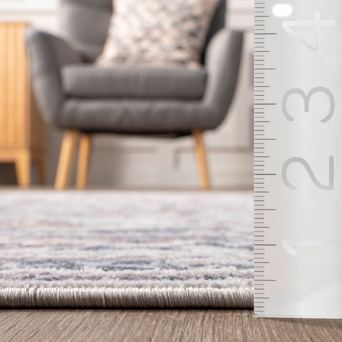 Persian Medallion Area Rug in Grey 160cm x 230cm