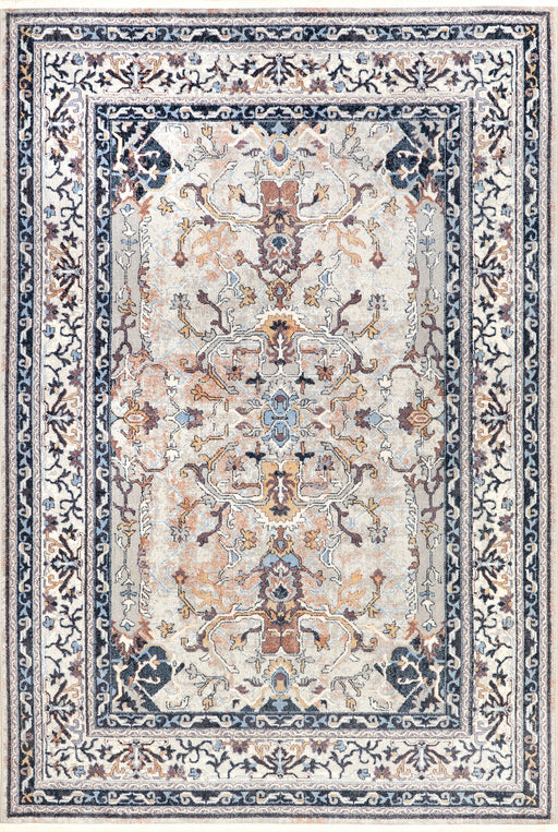 Persian Medallion Area Rug in Grey 160cm x 230cm