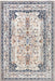 Persian Medallion Area Rug in Grey 160cm x 230cm