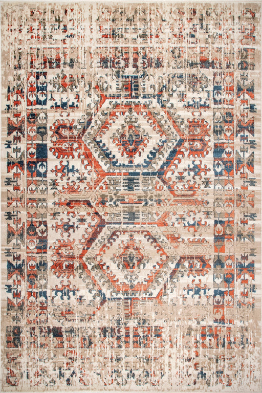Persian Style Beige Area Rug for Home Decor