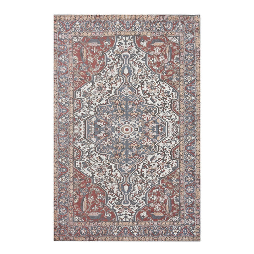 Persian Style Cotton Chenille Area Rug