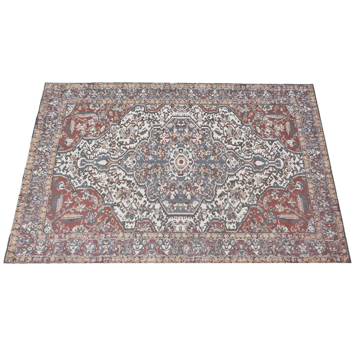 Persian Style Cotton Chenille Area Rug