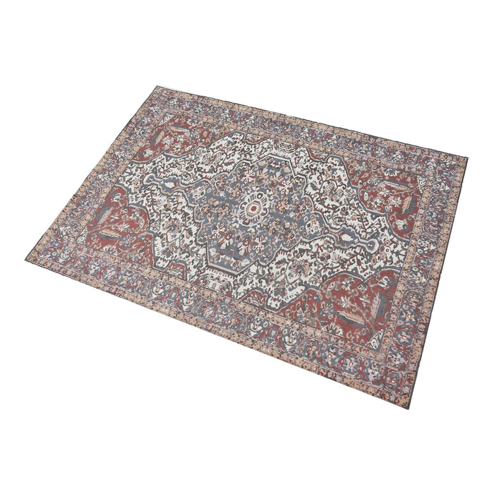 Persian Style Cotton Chenille Area Rug