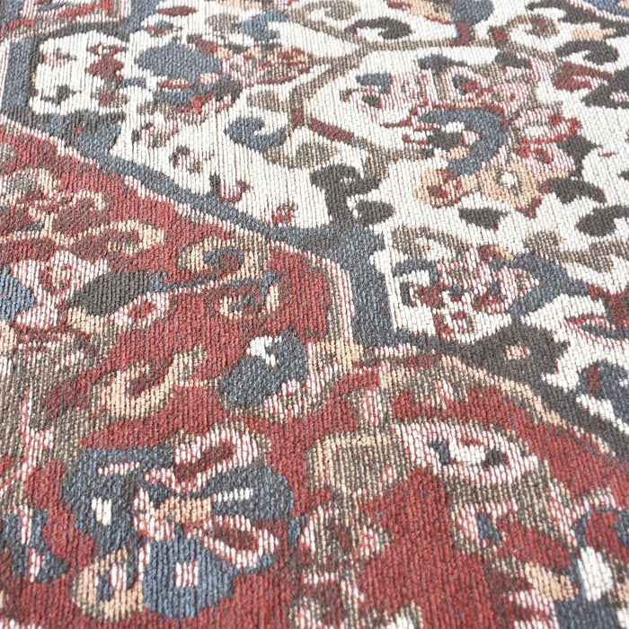 Persian Style Cotton Chenille Area Rug