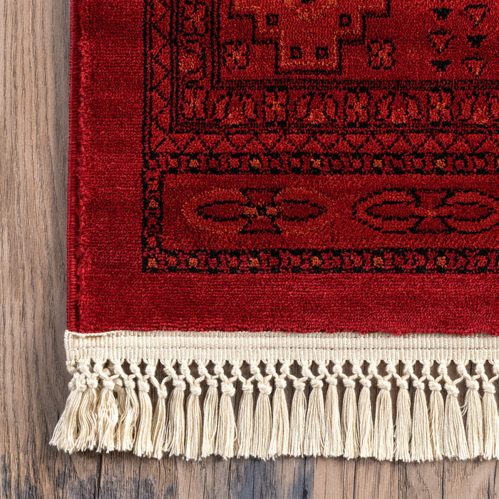 Persian Trellis Area Rug Red 160x230 cm