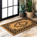 Personalized Coir Welcome Mat With Letter C