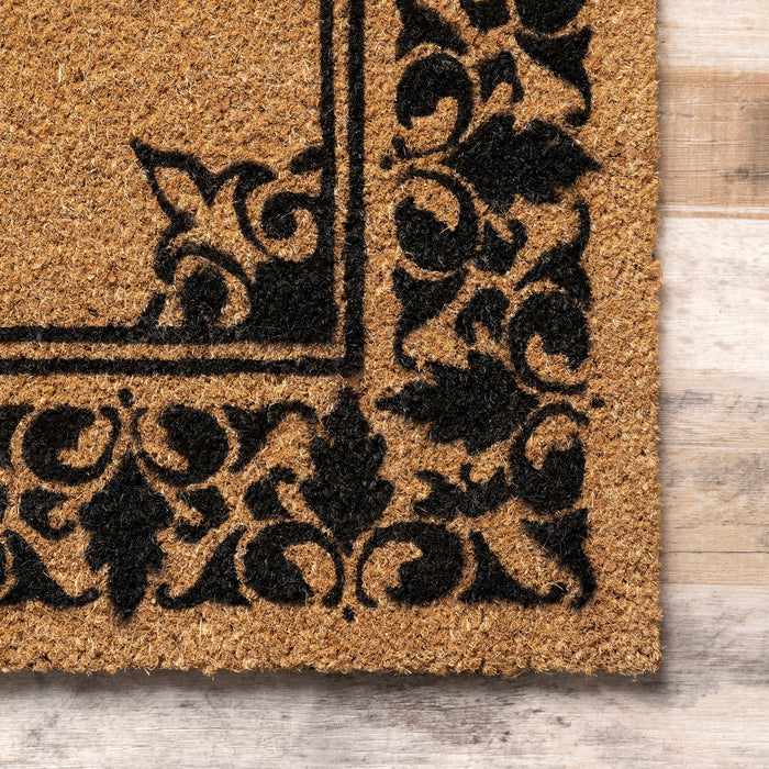 Personalized Letter G Coir Outdoor Welcome Mat 40x60 cm