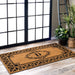 Personalized Outdoor Welcome Mat with Initial D