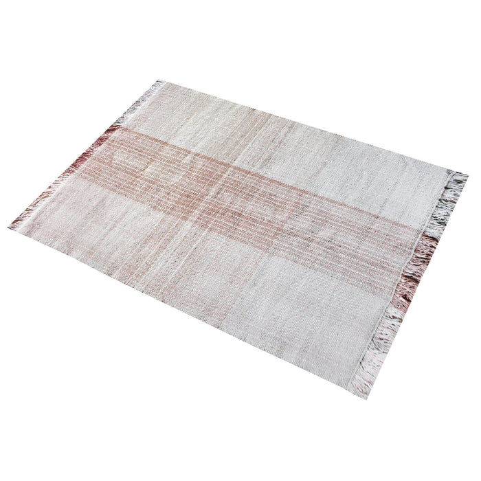 Pet-Friendly Hand Woven Indoor Outdoor Rug in Grey Tones