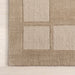 Petra Block Border Wool-Blend Area Rug 150x240 cm Fawn