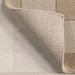 Petra Block Border Wool-Blend Area Rug 150x240 cm Fawn