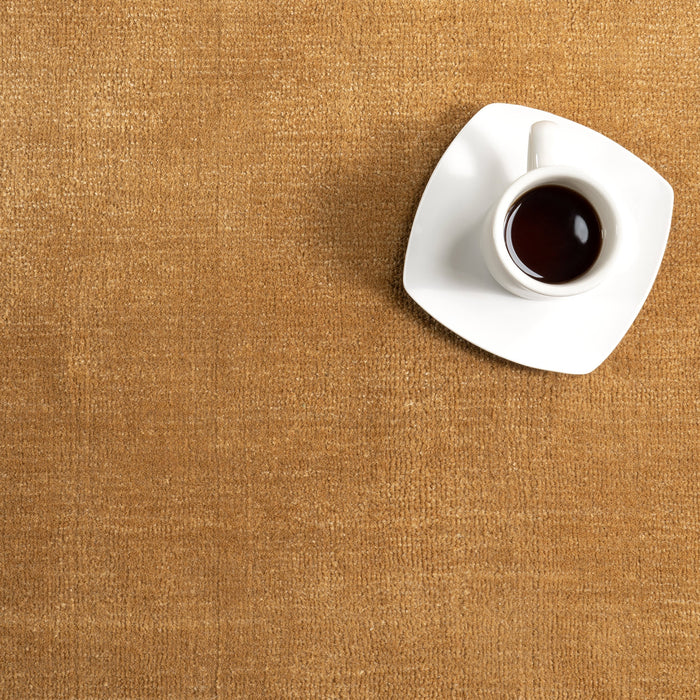 Petra Wool-Blend Area Rug 152 Cm in Wheat Color