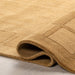 Petra Wool-Blend Area Rug 152 Cm in Wheat Color