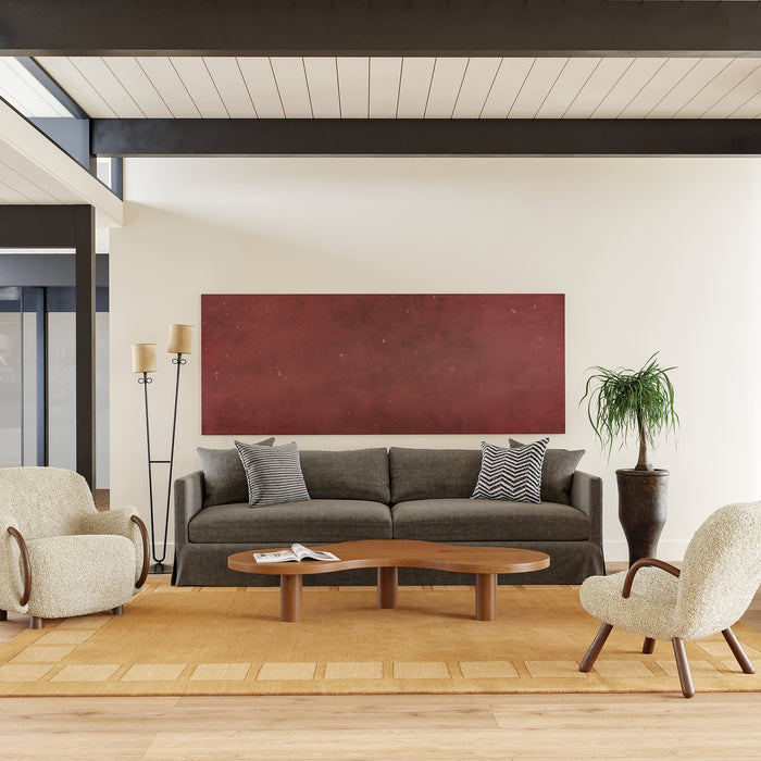 Petra Wool-Blend Area Rug in Golden Butter 150 x 230 cm