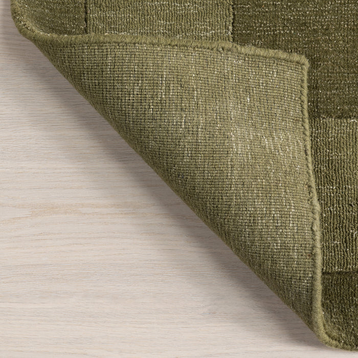 Petra Wool-Blend Area Rug in Verdant Green 160x230 cm