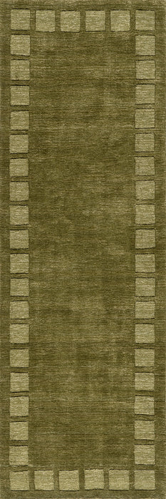 Petra Wool-Blend Area Rug in Verdant Green 160x230 cm