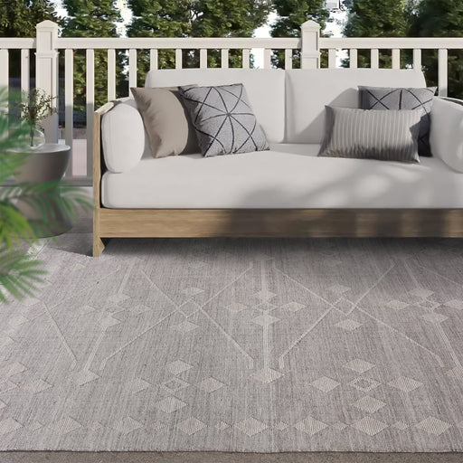 Phobos Hand Woven Natural Fiber Outdoor Rug