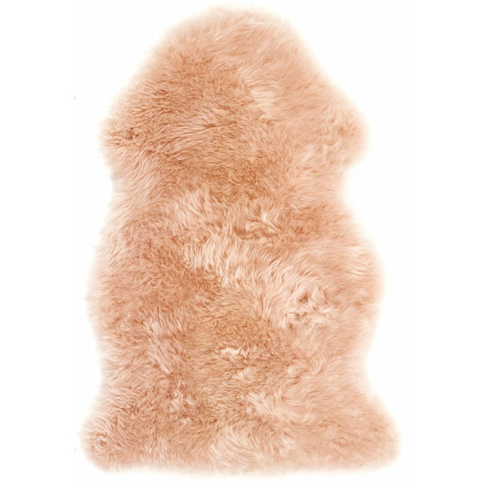 Phoenox Sheepskin poskipuna vaaleanpunainen matto