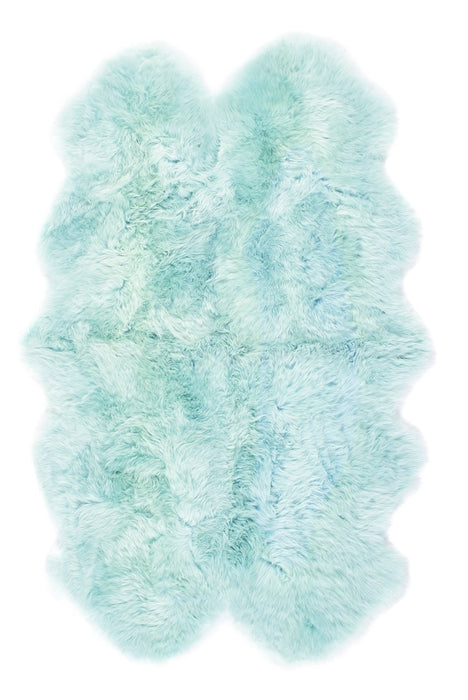 Phoenox Sheepskin Duck Egg Rug