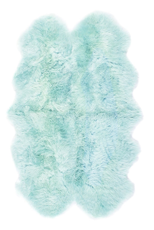 Phoenox Sheepskin Duck Egg Rug
