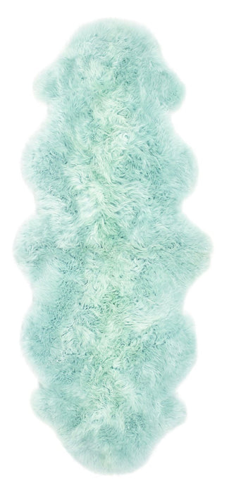 Phoenox Sheepskin Duck Egg Rug