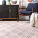 Pink Argyle Trellis Area -matto 160cm x 230cm