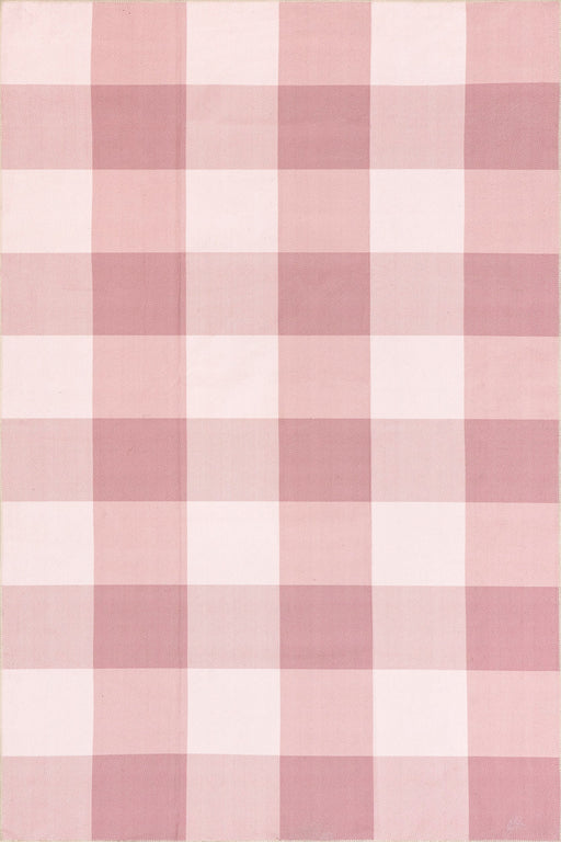 Roze buffel plaid wasbaar gebied vloerkleed 120x180 cm