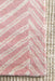 Roze Chevron vloerkleed 120x180 cm