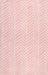 Roze Chevron vloerkleed 120x180 cm