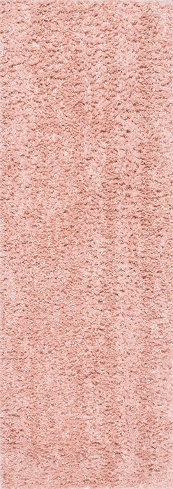 Roze shag vloerkleed 120x170 cm