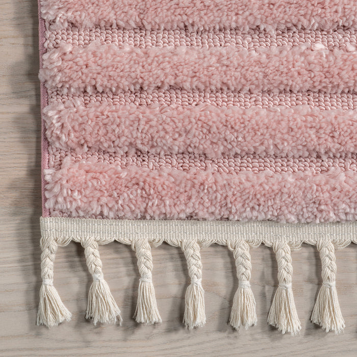 Roze Shag-vloerkleed voor luxueus Home 