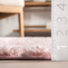 Roze Shag-vloerkleed voor luxueus Home 