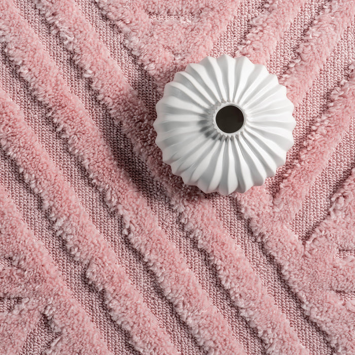 Roze Shag-vloerkleed voor luxueus Home 