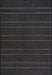 Pinstripe Indoor Outdoor Area Rug 120x180 cm Black