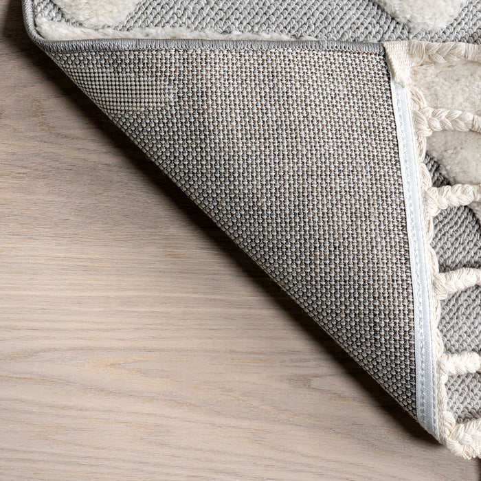 Pippa Reindeer Area Rug 120x180 cm Light Grey