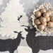 Pippa Reindeer Area Rug 120x180 cm Light Grey