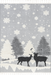 Pippa Reindeer Area Rug 120x180 cm Light Grey