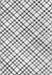 Plaid Machine Washable Area Rug in Grey 150x230 cm