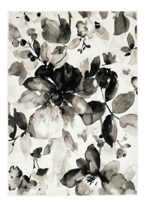 Plantation Range Floral Grey Rug