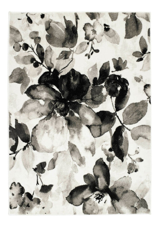 Plantation Range Floral Grey Rug