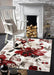 Plantation Range Floral Red Rug