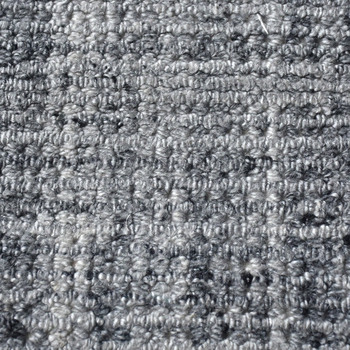 Plush Hand-Tufted Beige Grey Wool Polyester Area Rug