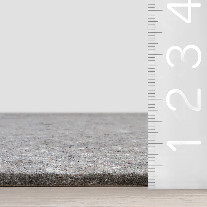 Plush Non-Slip Rug Pad 1.27cm Thick Grey