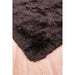 Pluche super dik zwaargewicht luxe handgeweven zacht hoogpolig polyester shaggy donker chocolade tapijt met hoge dichtheid