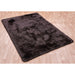 Pluche super dik zwaargewicht luxe handgeweven zacht hoogpolig polyester shaggy donker chocolade tapijt met hoge dichtheid