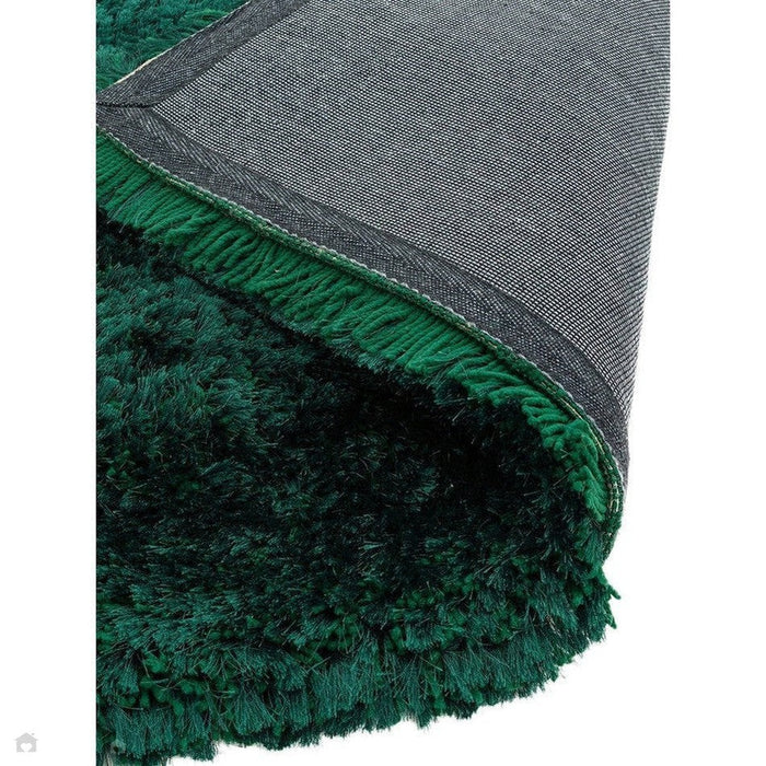 Pluche superdik, zwaargewicht luxe handgeweven zacht hoogpolig polyester shaggy smaragdgroen tapijt met hoge dichtheid