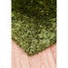 Pluche superdik, zwaargewicht luxe handgeweven zacht hoogpolig polyester shaggy groen tapijt met hoge dichtheid