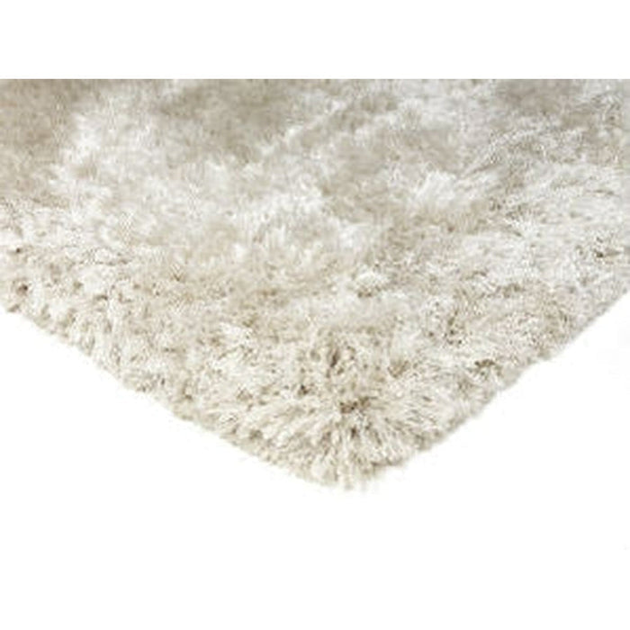 Plush Super Thick Heavyweight High-Density Luxury Hand-Woven Soft High-Pile Plain Polyester Shaggy Pearl Rug