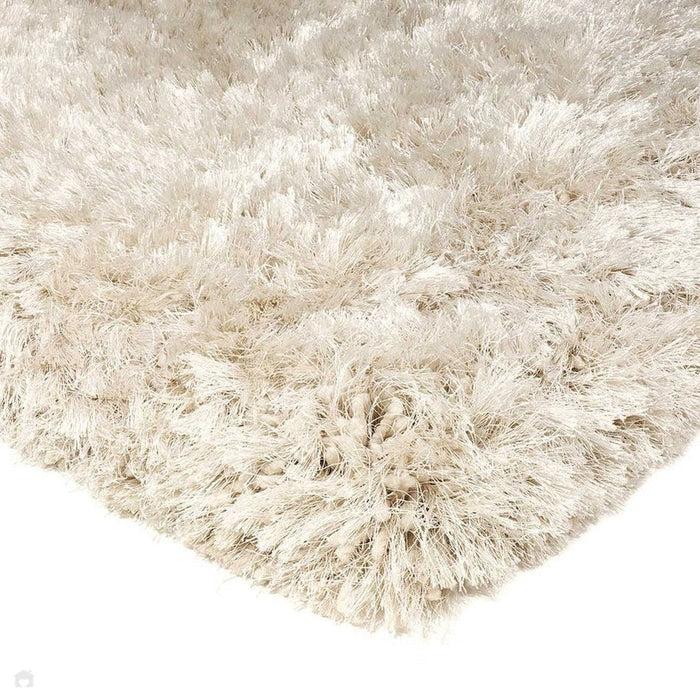 Plush Super Thick Heavyweight High-Density Luxury Hand-Woven Soft High-Pile Plain Polyester Shaggy Pearl Rug